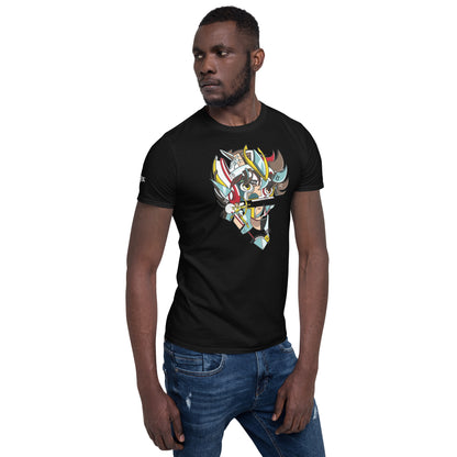 Camiseta unisex de manga corta Geo_Seiya_