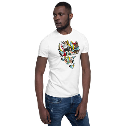 Camiseta unisex de manga corta Geo_Seiya_